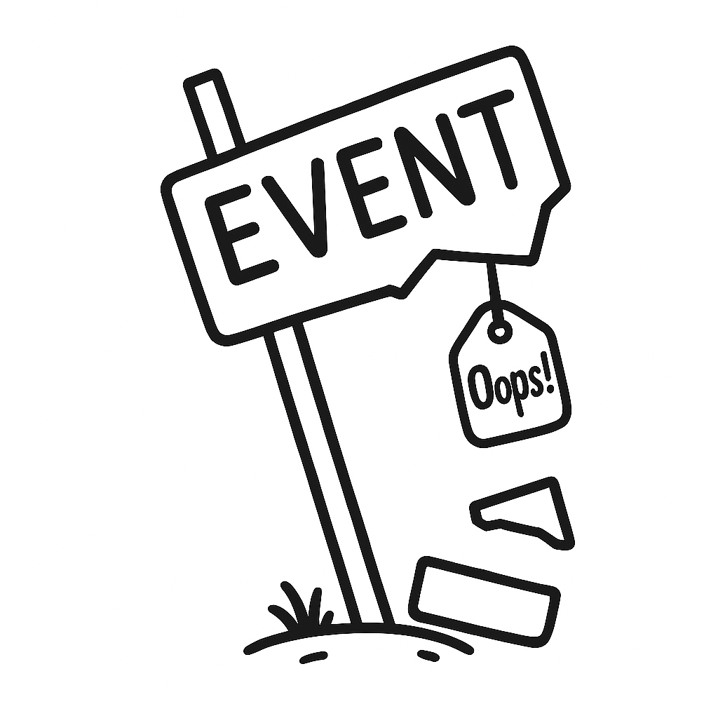 oops cancelled event image